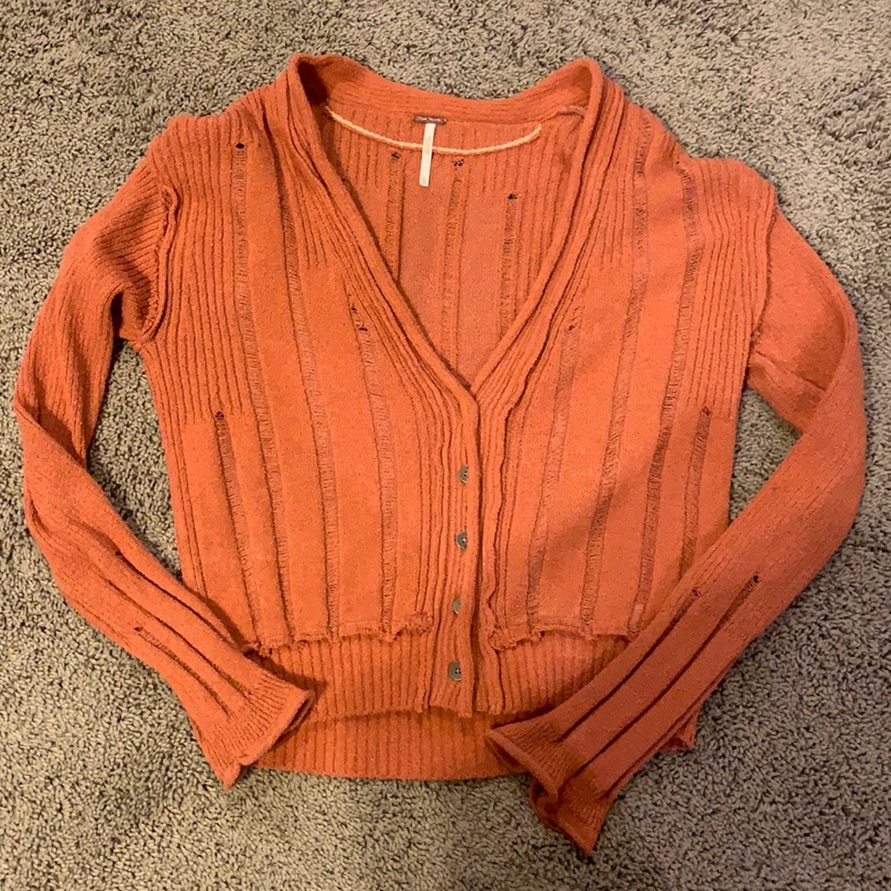 Free people ripped sweater size xs perfect condition